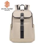 Arctic Hunter B00812 Water-repellent 15.6″ Laptop Multi-compartment Anti-theft Backpacks(Beige)