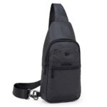 Arctic Hunter XB13001 Single Shoulder Crossbody Bag(Black)