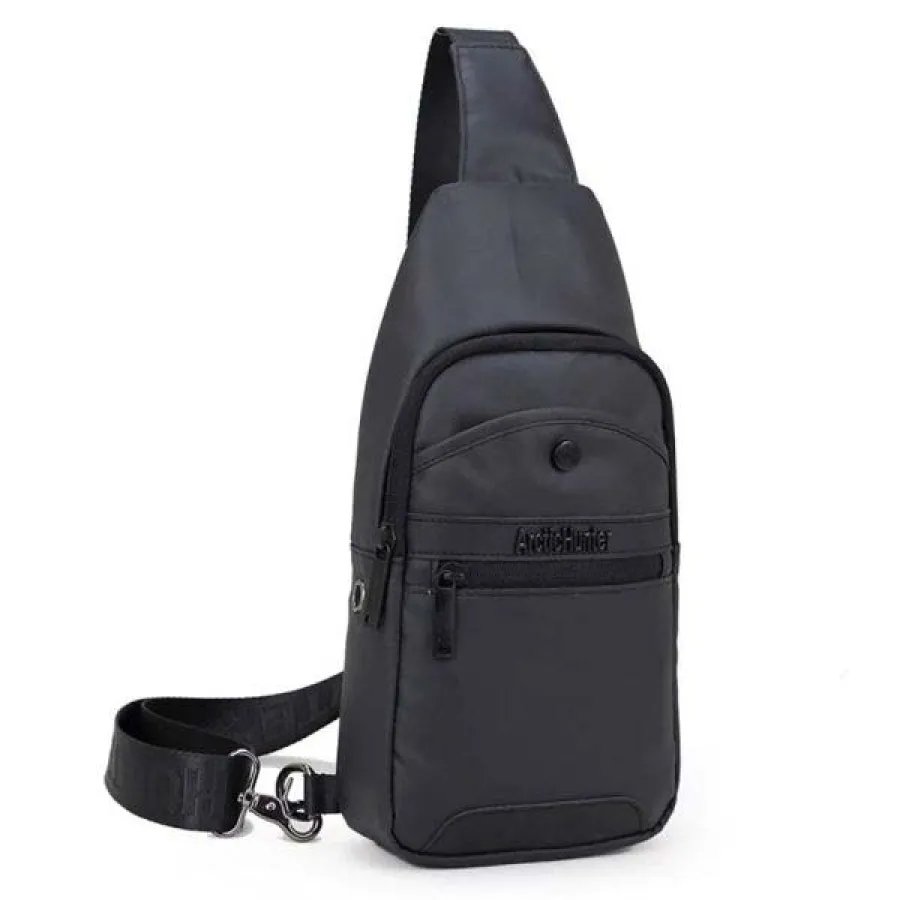 nSfQn9oUz0fl0cSTr08rslkFCW7bybS2oeGYk96Bjpegwidth900height900 Arctic Hunter XB13001 Single Shoulder Crossbody Bag(Black) - Image 1