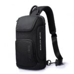 BANGE BG-7565 Anti-Theft Crossbody Shoulder Sling Bag(Black)