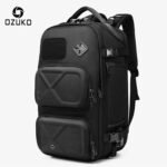 OZUKO 9309L Hiking Trekking Camping Bag(Black)