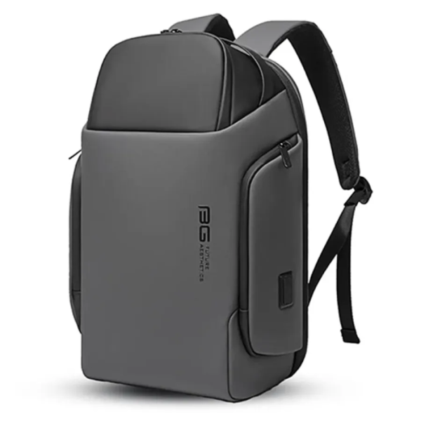 BANGE BG-7277 Large Capacity Business Travel Backpacks (Grey)