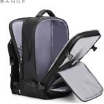 BANGE BG-1800 Carry-on Large Capacity Waterproof Business Travel Backpacks(Black) - Image 3
