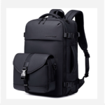 ARCTIC HUNTER B00865 Laptop 15.6 Inch Expandable With Detachable Business Sling Bag(Black) - Image 2