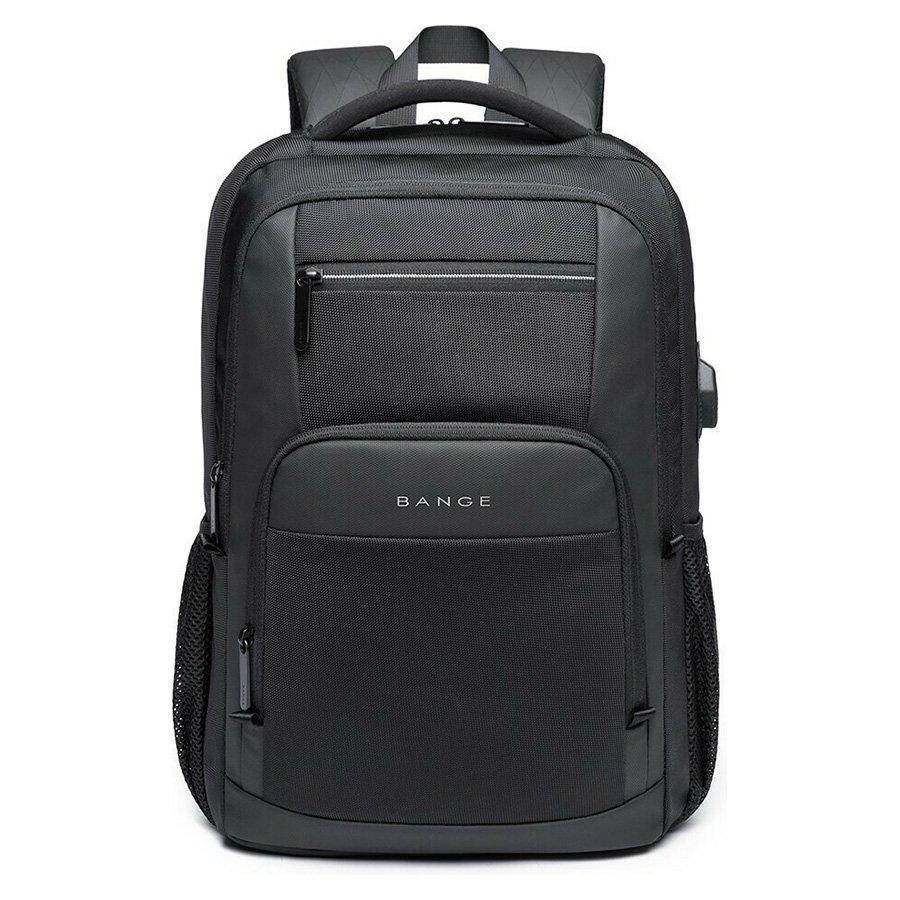 w2jSj68QBwRjIgymLjmRC6pEkOEitTLvljbYFyPQ BANGE BG-1921 External USB Port 15.6-inch Laptop Backpacks(Black) - Image 1