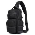 Ozuko 9808 Outdoor Crossbody Shoulder Chest Sling Bag(Black) - Image 2