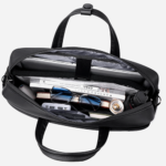 Golden Wolf GWB00849 Lightweight 15.6" Laptop Shoulder Multifunctional Water Resistant Bag(Black) - Image 3