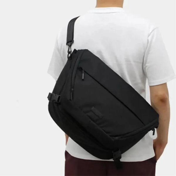Toppu TP-652 Crossbody Messenger Bag-F23(Black)