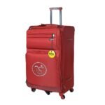 President Family TSA Lock 5 Wheel Travel Trolley QQ 920 Red - Image 2
