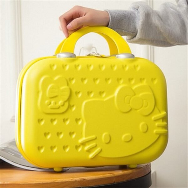 Hello Kitty 14 Inch Mini Makeup Beauty Case Box – Yellow