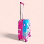 Kid's Polycarbonate Cartoon 4 Wheel 360 Rotating Non-Breakable Suitcase Luggage Trolley - Disney Unicorn - Image 4