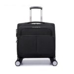 WGENER GONGZI 17inch Cabin Crew Trolley Luggage-01(Black)