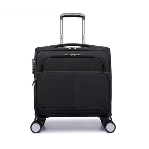 WGENER GONGZI 17inch Cabin Crew Trolley Luggage-01(Black)
