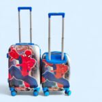 Kid's Polycarbonate Cartoon 4 Wheel 360 Rotating Non-Breakable Suitcase Luggage Trolley - Spiderman - Image 5