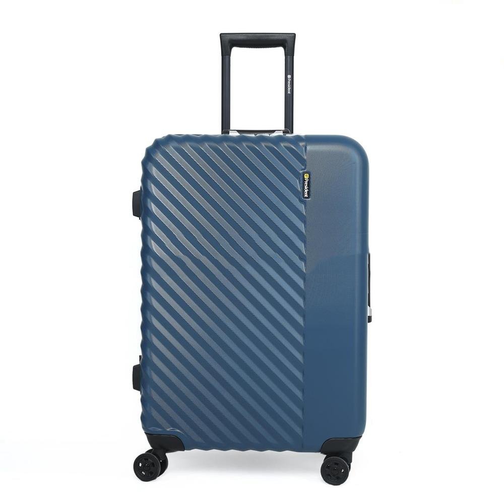 President_Waterproof_Fiber_Case_Medium_2-President-dc186-325049 President Family TSA Lock Luggage 5304 Blue - Image 1
