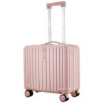Nan Xiang 17" Carry-on Cabin Crew Trolley Luggage-010(Pink)