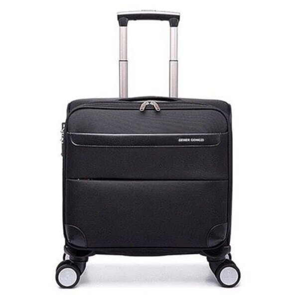 WGENER GONGZI 17inch Cabin Crew Trolley Luggage-02(Black)