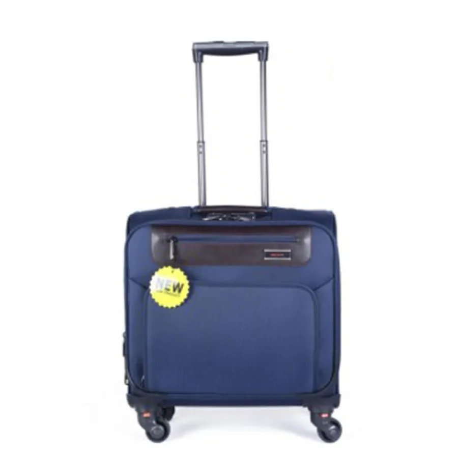 eQhkBhCgO7DC9E8hFU4pLgYBoL2ltFhRjiYWJwRDjpegwidth900height900 President 17inch Crew Trolley Luggage 9117 Blue - Image 1