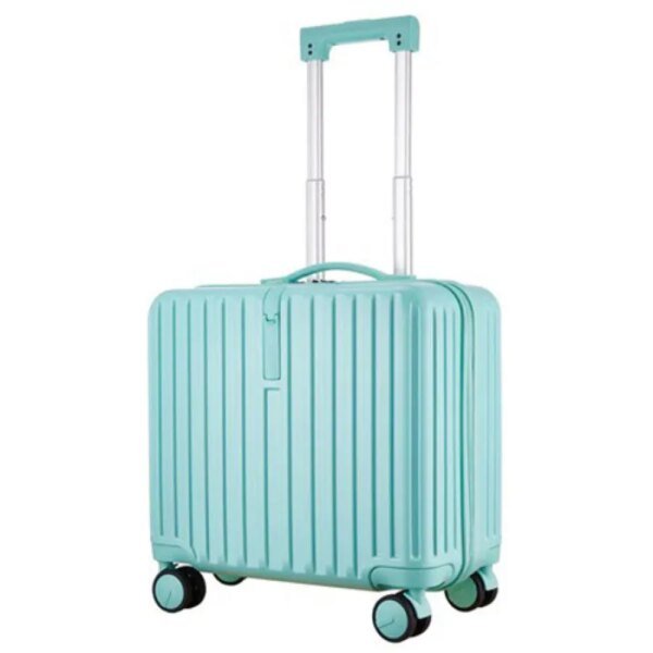 Nan Xiang 17" Carry-on Cabin Crew Trolley Luggage-010(Light Green)