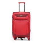 President Family TSA Lock 5Wheel Travel Trolley 919 Red