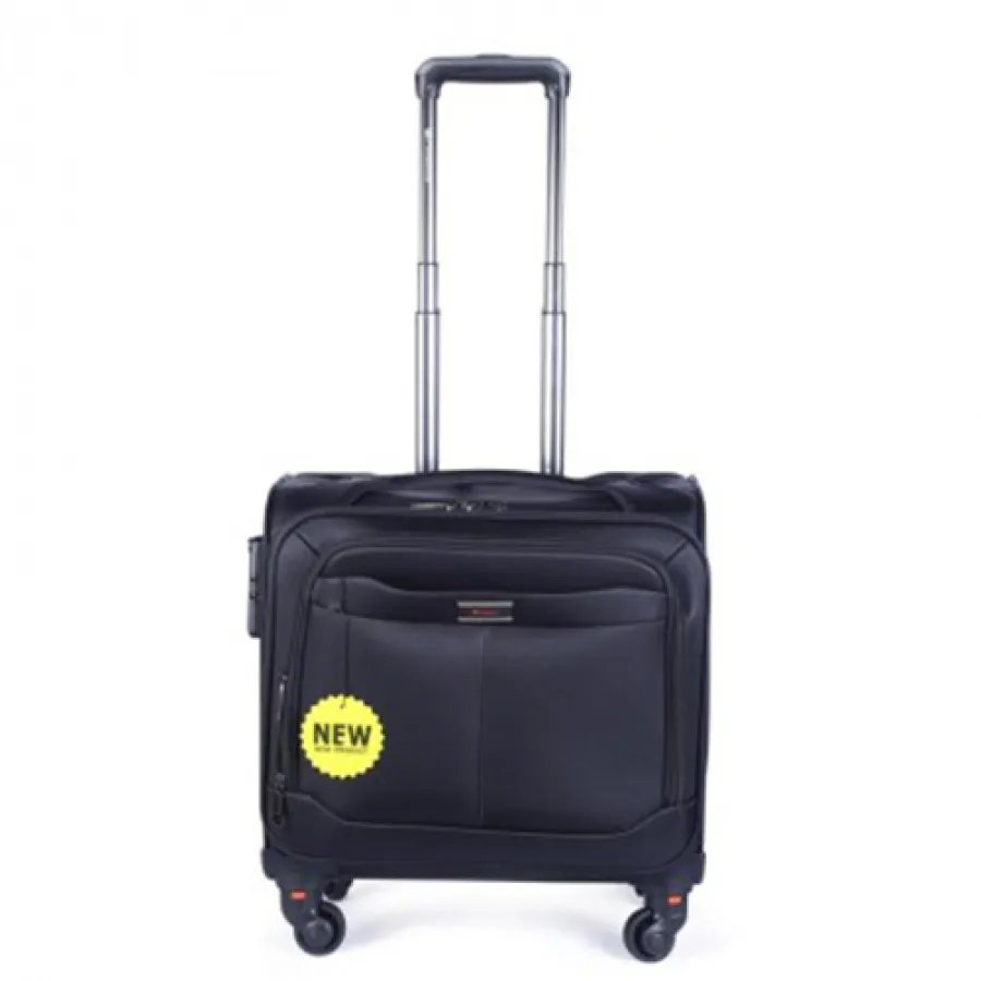 zY4Z9EoavGVylagsOX9wlHGEBL7eWh2flEbIzinzjpegwidth900height900 President 17 Inch Crew Trolley Luggage 1801 Black - Image 1
