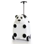 Remote Control Animal Trolley Luggage Game Kids Toy Travel Case (White) - Image 3