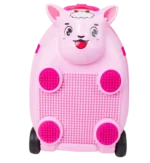 Remote Control Animal Trolley Luggage Game Kids Toy Travel Case (Pink) - Image 2