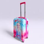 Kid's Polycarbonate Cartoon 4 Wheel 360 Rotating Non-Breakable Suitcase Luggage Trolley - Disney Frozen 02 - Image 2