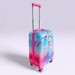 Kid's Polycarbonate Cartoon 4 Wheel 360 Rotating Non-Breakable Suitcase Luggage Trolley - Disney Frozen 02 - Image 3