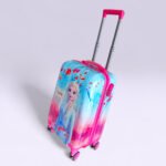 Kid's Polycarbonate Cartoon 4 Wheel 360 Rotating Non-Breakable Suitcase Luggage Trolley - Disney Frozen 02 - Image 4