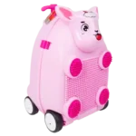 Remote Control Animal Trolley Luggage Game Kids Toy Travel Case (Pink) - Image 3
