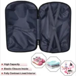 Cartoon Car Kids Can Sit to Ride Rolling Luggage Wheels Carry-on Travel Trolley Case (Yellow) - Image 3