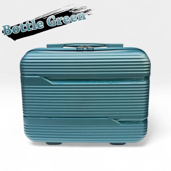 ORAMI Unbreakable Premium 16 Inch Mini Makeup Beauty Case Box - Bottle Green