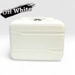 ORAMI Unbreakable Premium 16 Inch Mini Makeup Beauty Case Box - Off White