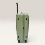 Smart Polo 95101 Lightweight Hard Durable Polycarbonate With 360° Wheels Trolley Luggage (Olive Green) - Image 4