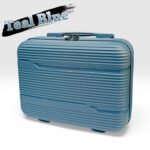 ORAMI Unbreakable Premium 16 Inch Mini Makeup Beauty Case Box - Teal Blue