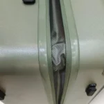 Smart Polo 95101 Lightweight Hard Durable Polycarbonate With 360° Wheels Trolley Luggage (Olive Green) - Image 5