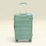 ICE lightweight Hardcase PP With 360 Degree wheels Trolley Luggage (Mint Green) - Image 2