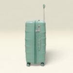 ICE lightweight Hardcase PP With 360 Degree wheels Trolley Luggage (Mint Green) - Image 3