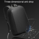 Bange BG-7251 Hardcover Anti-theft TSA lock Casual Design Backpacks (Grey) - Image 5