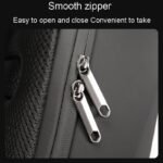 Bange BG-7251 Hardcover Anti-theft TSA lock Casual Design Backpacks (Grey) - Image 4