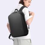 Bange BG-7251 Hardcover Anti-theft TSA lock Casual Design Backpacks(Black) - Image 2