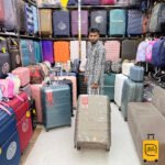 ICE lightweight Hardcase PP With 360 Degree wheels Trolley Luggage (Champagne) - Image 2