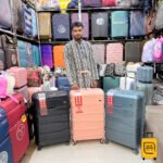 ICE lightweight Hardcase PP With 360 Degree wheels Trolley Luggage (Black) - Image 2