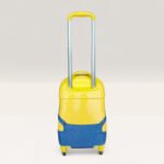 Kid's 20' 3D Minion Design ABS +PC hard shell 4 Wheel 360 Rotating Luggage Trolley - Image 3