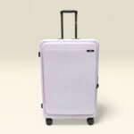 Smart Polo 95688 Lightweight Hard Durable Polycarbonate With 360° Wheels Trolley Luggage (light lavender) - Image 2