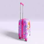 Kid's Polycarbonate Cartoon 4 Wheel 360 Rotating Non-Breakable Suitcase Luggage Trolley - Disney Sofia - Image 4