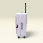 Smart Polo 95688 Lightweight Hard Durable Polycarbonate With 360° Wheels Trolley Luggage (light lavender) - Image 3