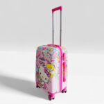 Kid's Polycarbonate Cartoon 4 Wheel 360 Rotating Non-Breakable Suitcase Luggage Trolley - Hello Kitty - Image 4
