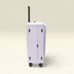 Smart Polo 95688 Lightweight Hard Durable Polycarbonate With 360° Wheels Trolley Luggage (light lavender) - Image 5